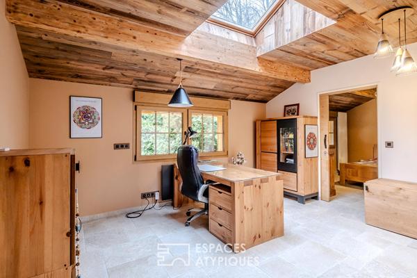 Chalet d’exception et son parc privé à 40 minutes de Genève