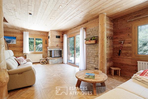 Chalet d’exception et son parc privé à 40 minutes de Genève