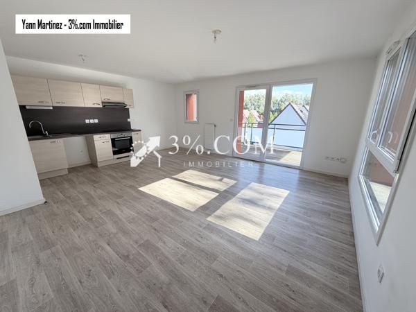 Appartement 3 pièce(s) 2 chambre(s) 64 m²