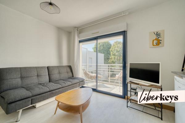 Appartement meublé, 2 pièces 31 m² avec loggia 