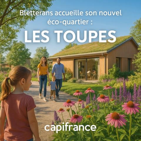 En exclusivité Terrain à vendre 645 m² BLETTERANS (39)