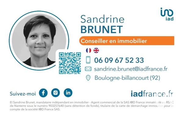 Appartement à vendre 3 pièces 73 m² Boulogne-Billancourt