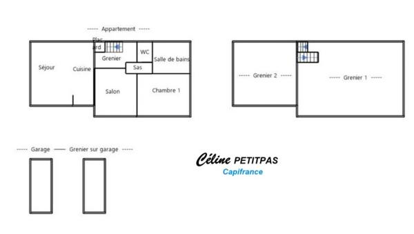 Appartement 80m² - 3 pièces - Montauban de Bretagne