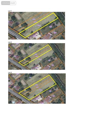 Terrain à Batir à vendre à Fléré-la-Rivière dans l'Indre (36700), ref : 1041052 / 1