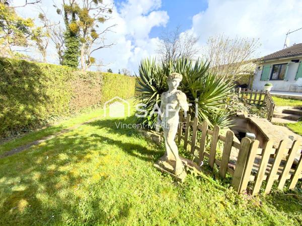 Maison de plain-pied avec jardin, terrasse et espace ado – secteur recherché