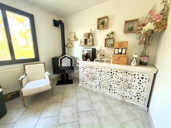 Maison de plain-pied avec jardin, terrasse et espace ado – secteur recherché