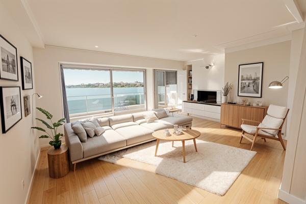 Appartement F6 de standing avec vue exceptionnelle sur le lac