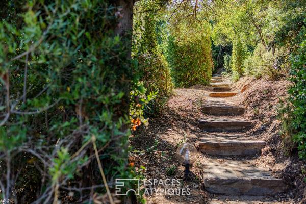 Villa familiale vue mer au Gaou-Bénat