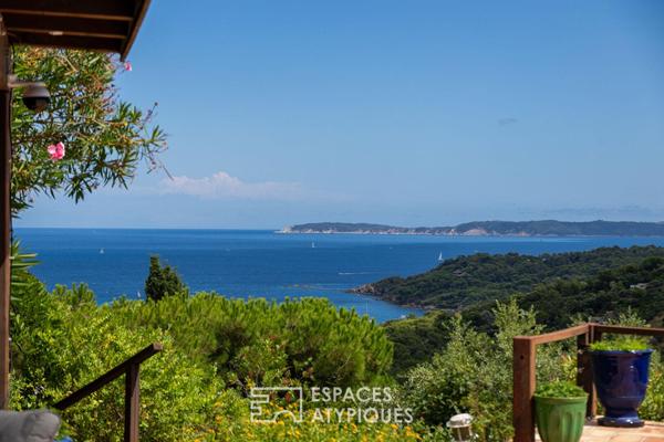 Villa familiale vue mer au Gaou-Bénat