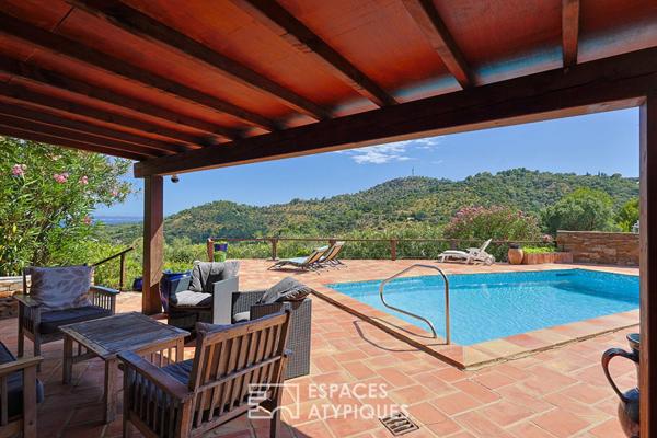 Villa familiale vue mer au Gaou-Bénat