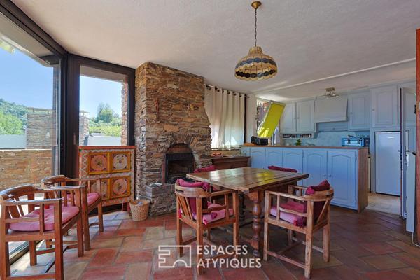 Villa familiale vue mer au Gaou-Bénat