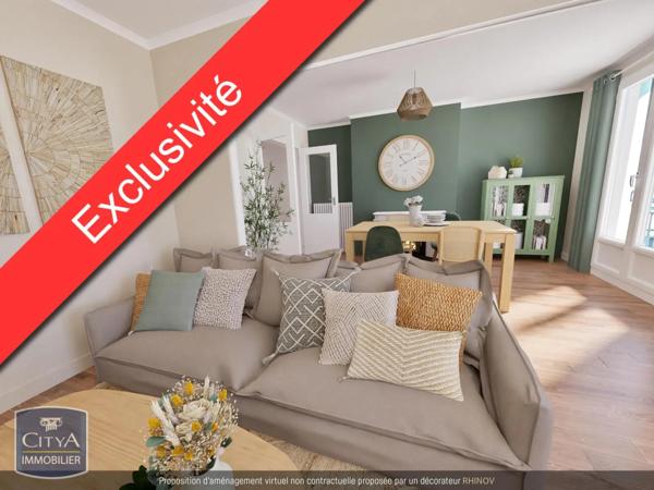 Appartement à vendre 3 pièces 65.36m²