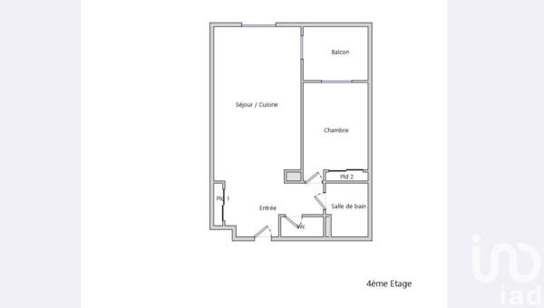 Appartement à vendre 2 pièces 50 m² Lyon 3