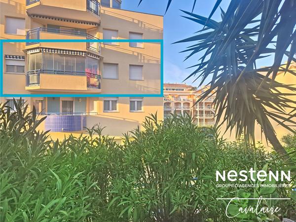 A 500 m de la plage, appartement de 3 pièces de 65 m² au 3ème étage exposé sud