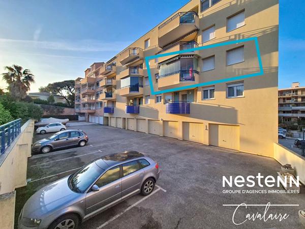 A 500 m de la plage, appartement de 3 pièces de 65 m² au 3ème étage exposé sud