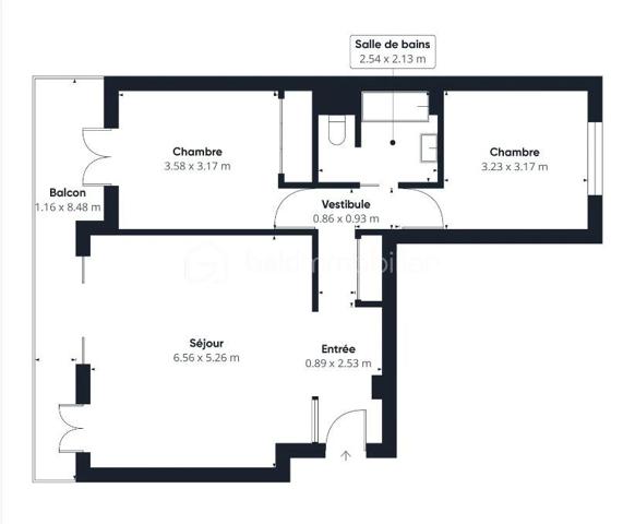 Appartement de 65 m²