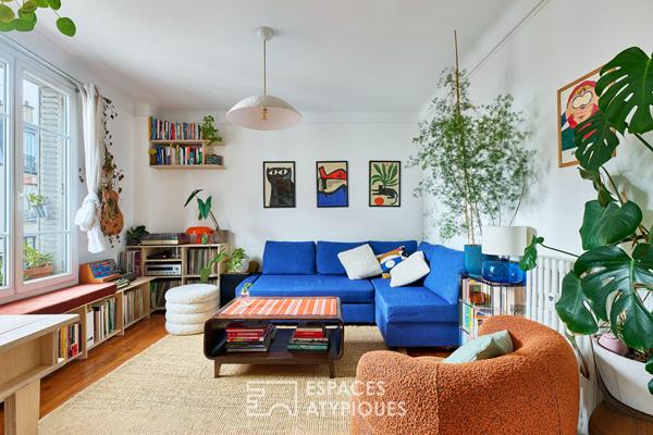 Appartement optimisé en étage élevé proche Jules Joffrin