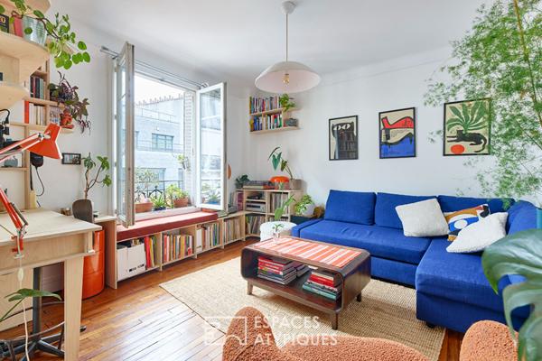 Appartement optimisé en étage élevé proche Jules Joffrin