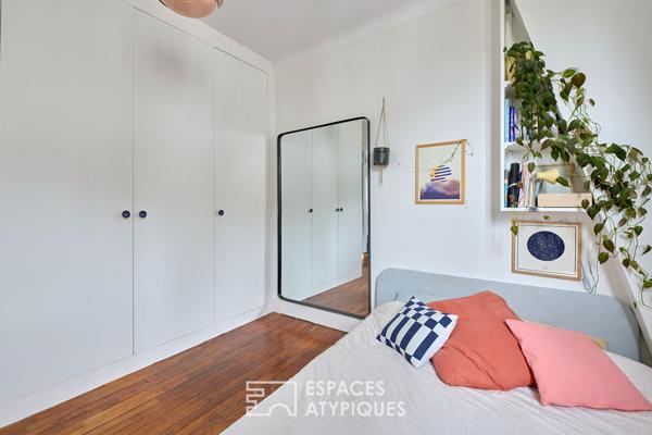 Appartement optimisé en étage élevé proche Jules Joffrin