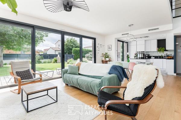 Maison d’architecte et son jardin paysager à Toulouse