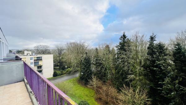 Quimper (29000) Appartement T4 de 80 m² avec Terrasse et Balcon au Dernier étage