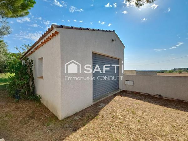 Garage de 50 m² avec jardin clos