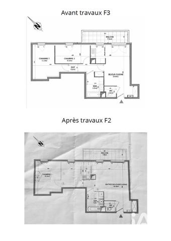 Appartement à vendre 2 pièces 61 m² Saint-Ouen-sur-Seine