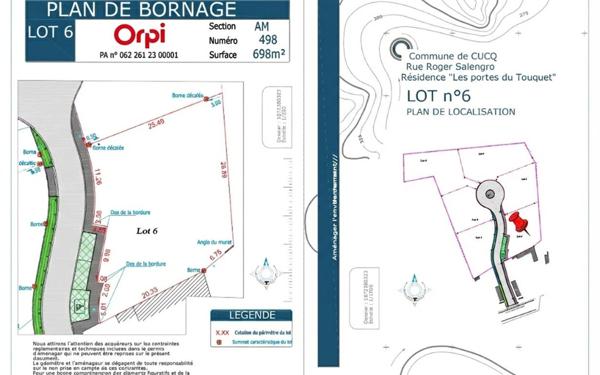 Terrain à vendre    Cucq