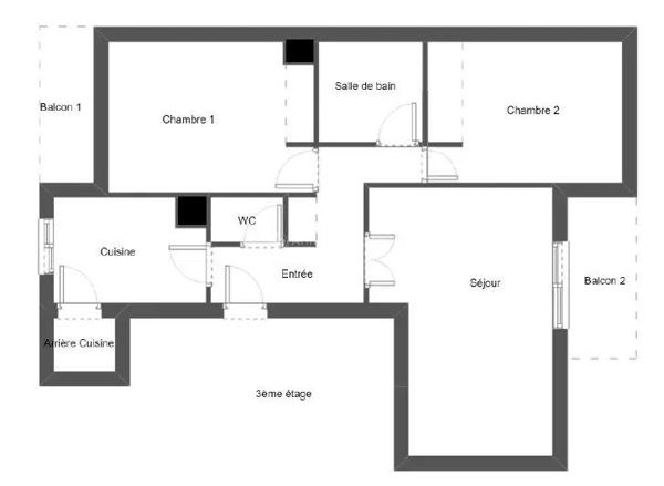 Location Appartement 3 pièces 71 m2 à Saint-Avertin