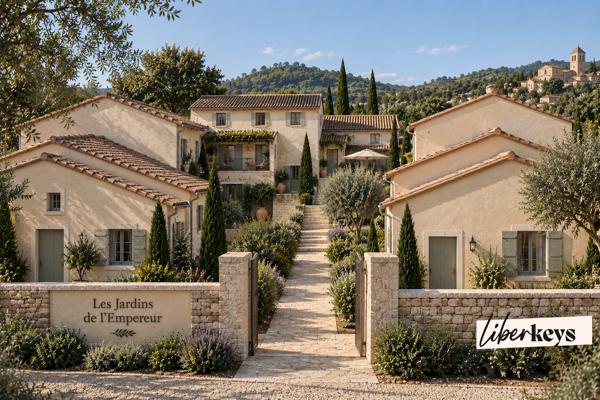 CUCURON - T1 NEUF 32 m² – A pied du centre du village