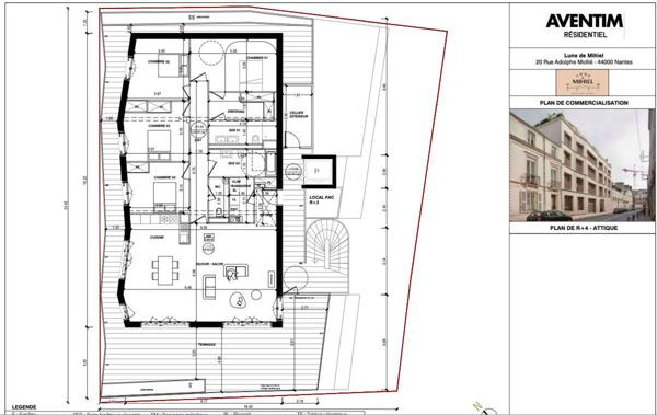 Appartement à vendre 5 pièces 154 m² Nantes