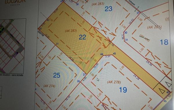 Vente Terrain Constructible Ginestas   