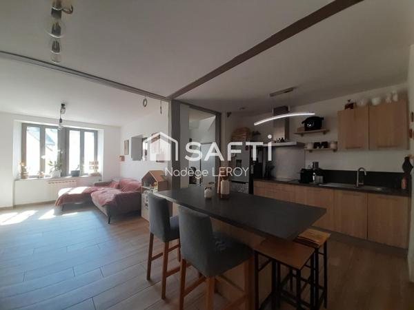 Maison 75m2 deux chambres et jardin