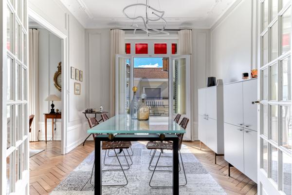 Lyon 6 – Brotteaux | Appartement d'exception au dernier étage d'un bel immeuble Art Déco
