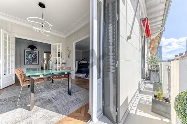 Lyon 6 – Brotteaux | Appartement d'exception au dernier étage d'un bel immeuble Art Déco