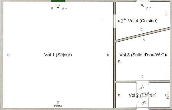 Studio à vendre 15 m² Montreuil