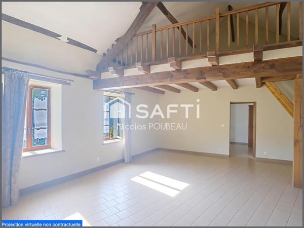 Grande longère et ses dépendances à valoriser !