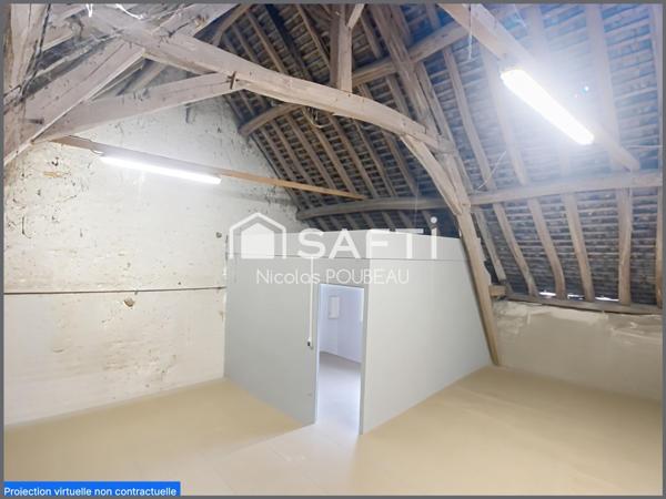 Grande longère et ses dépendances à valoriser !