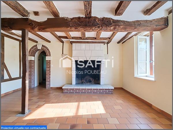 Grande longère et ses dépendances à valoriser !