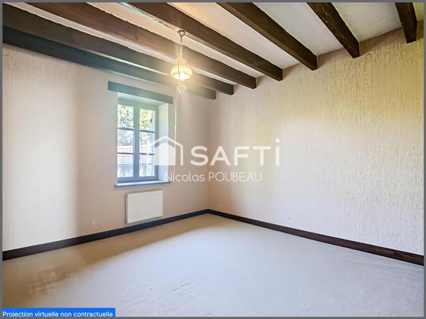 Grande longère et ses dépendances à valoriser !