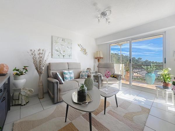 Appartement 3 pièces à Saint Raphaël, vue mer, garage