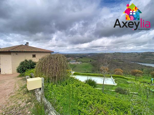 Dancé (42260) A VENDRE- VÉZELIN SUR LOIRE- PROPRIÉTÉ D'EXCEPTION AVEC VUE LOIRE-