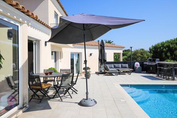 Saint-Aygulf vue mer 4 chambres garage piscine