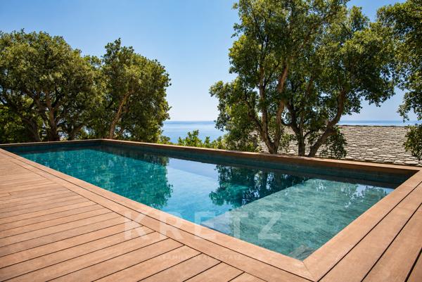 Villa Contemporaine avec Piscine Vue Mer - Erbalunga