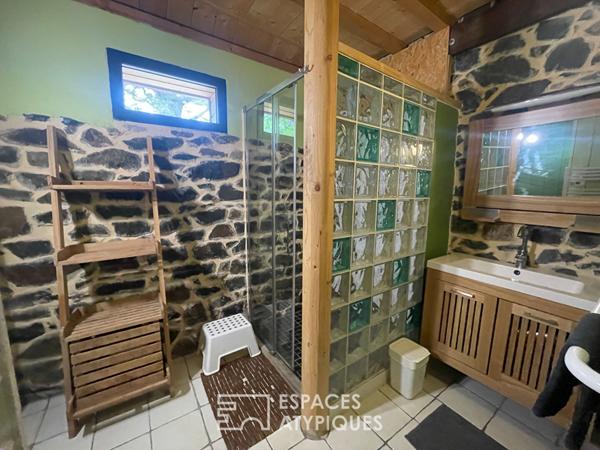 Belles prestations pour ce cocon au coeur de la nature, piscine couverte, 500m de la plage