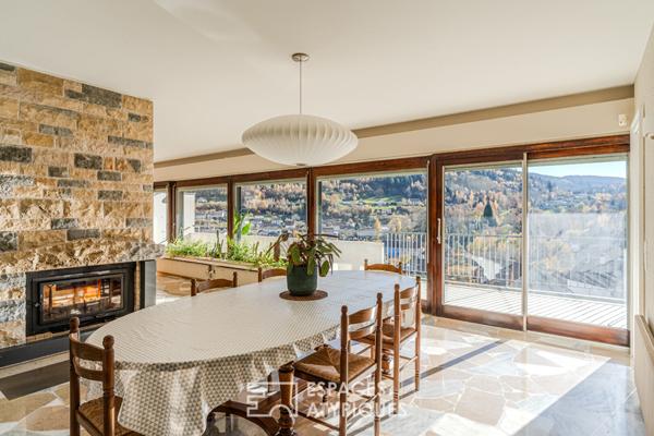 Villa moderniste avec vue sur les Vosges