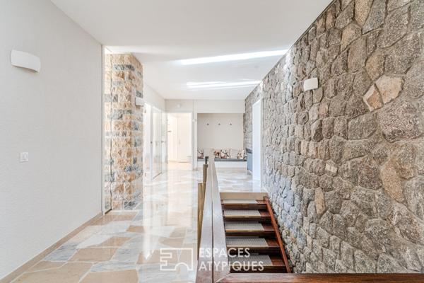 Villa moderniste avec vue sur les Vosges