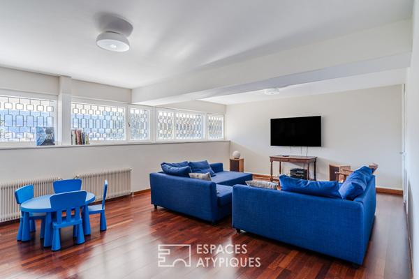 Villa moderniste avec vue sur les Vosges