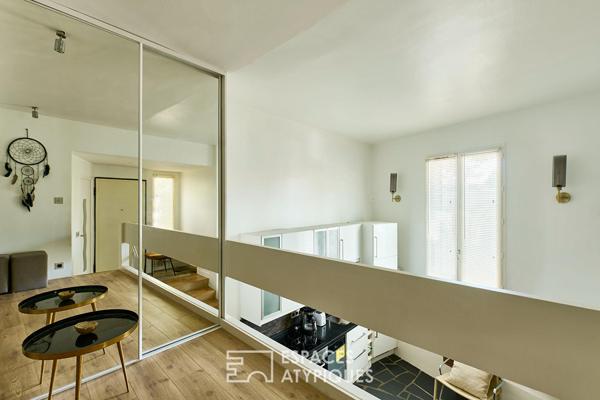 Esprit loft aux airs de troglodyte – Quartier Auteuil