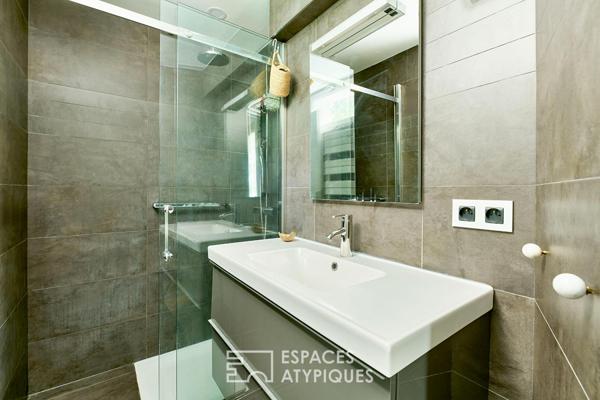 Esprit loft aux airs de troglodyte – Quartier Auteuil